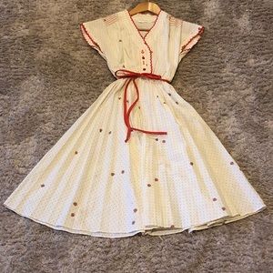 Beautiful Vintage Ladybug Dress